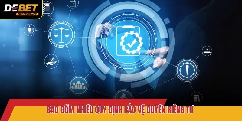 Bao gồm nhiều quy định bảo vệ quyền riêng tư